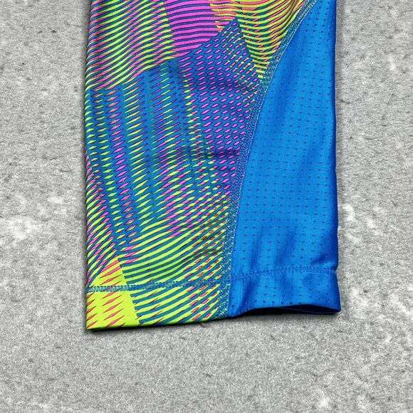 Nike Pro Hypercool Capris Womens M Frequency Photo Blue/Pink 725475-435 Training - Picture 4 of 15